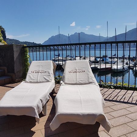 Foresteria Lombarda La Spiaggia Lierna Bagian luar foto