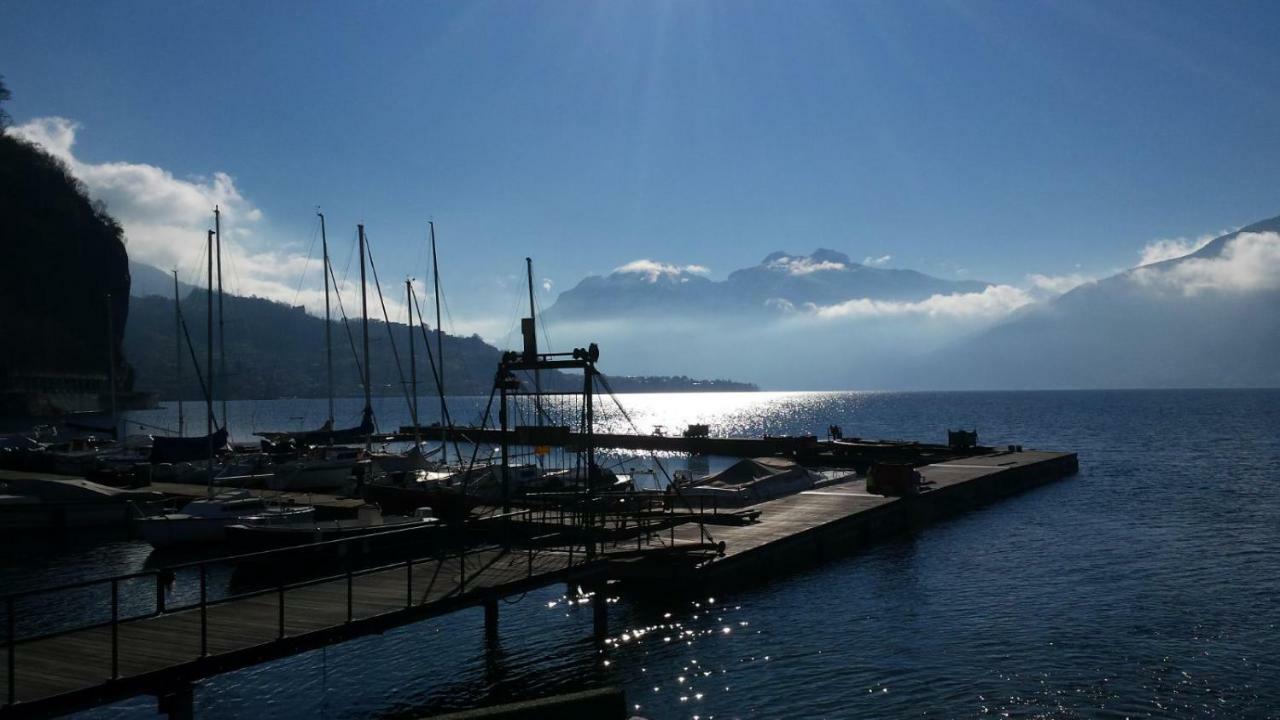 Foresteria Lombarda La Spiaggia Lierna Bagian luar foto