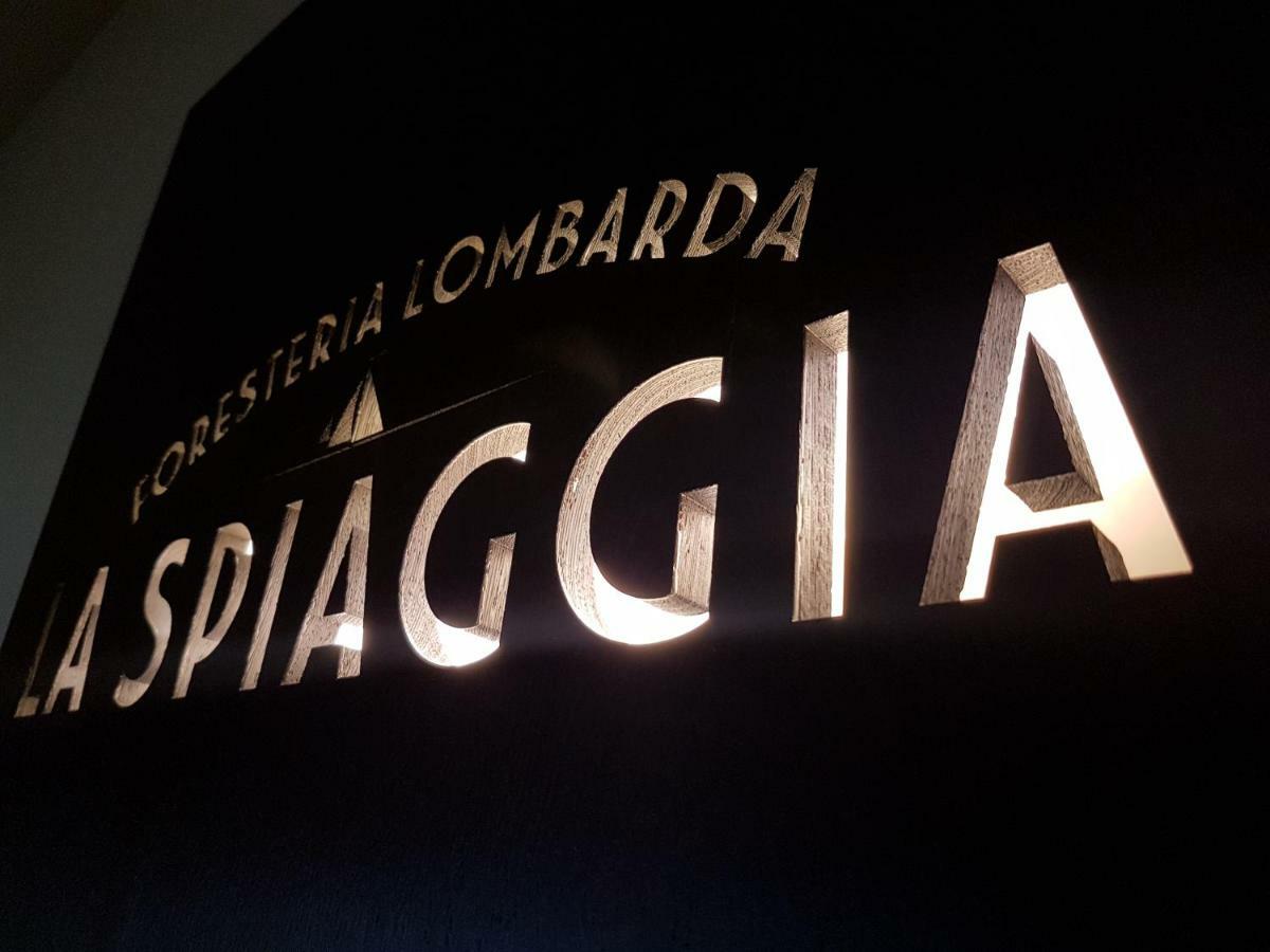 Foresteria Lombarda La Spiaggia Lierna Bagian luar foto